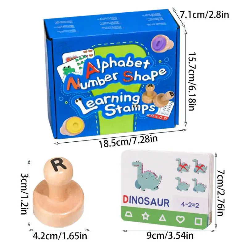 Kids Alphabet Stamps