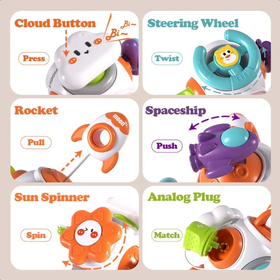 Montessori Travel Activity Cube