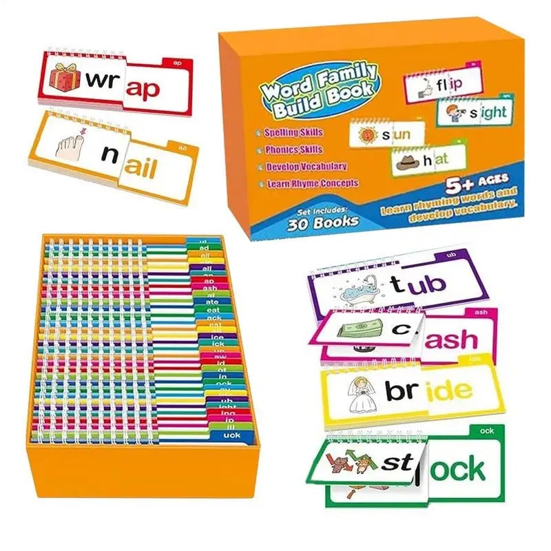 Word Family Build Book