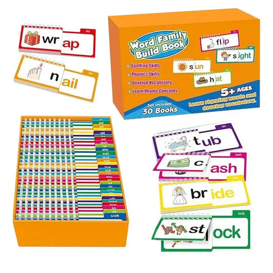 Word Family Build Book