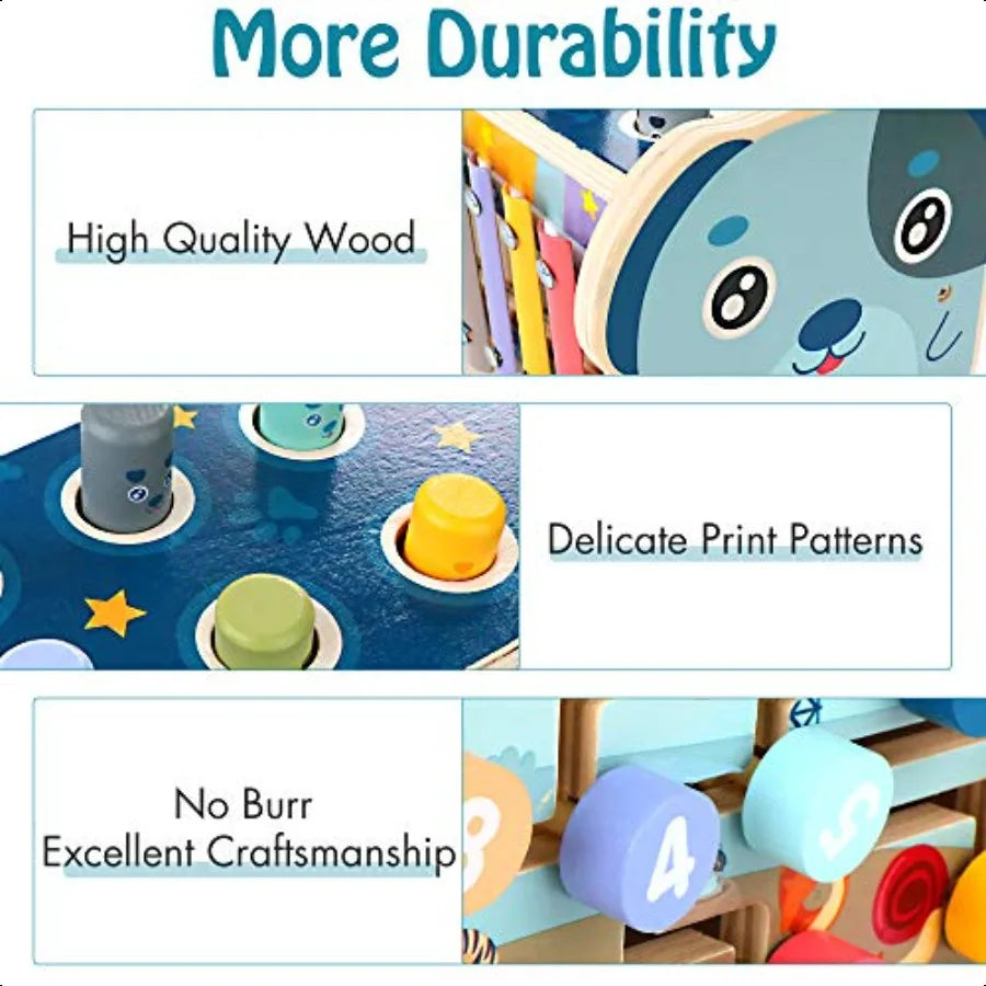 Montessori Musical Pounding Bench