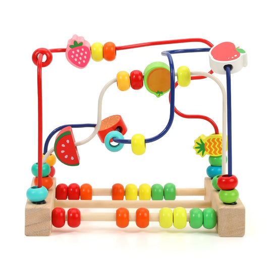 Edutree Children's Puzzle Fruit Round Beads