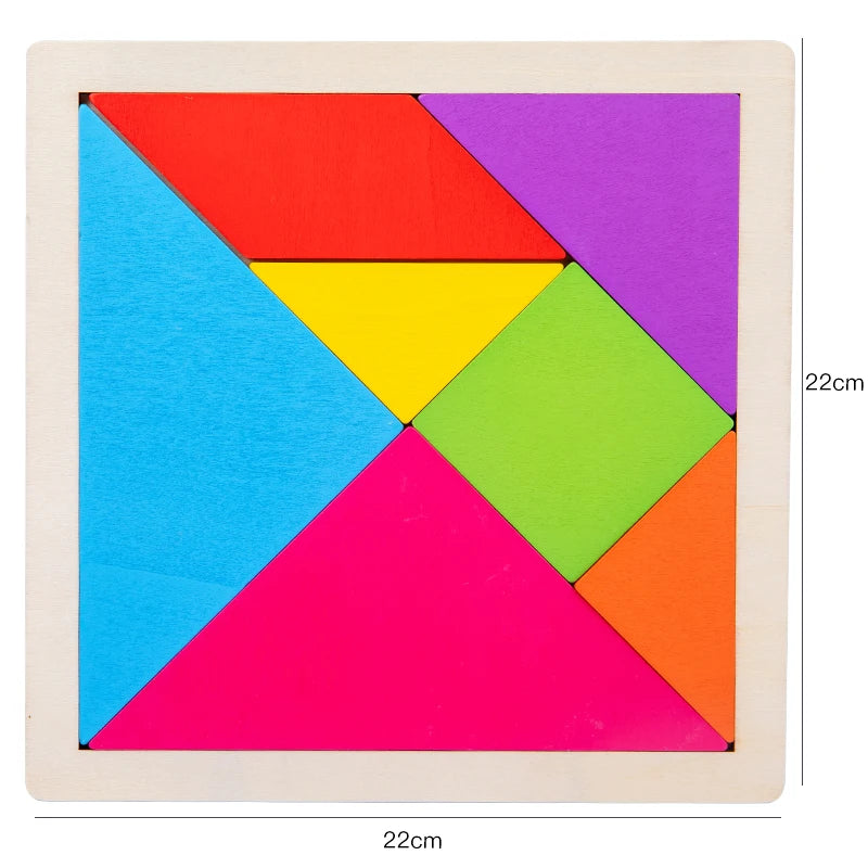 Wooden Tangram Puzzle