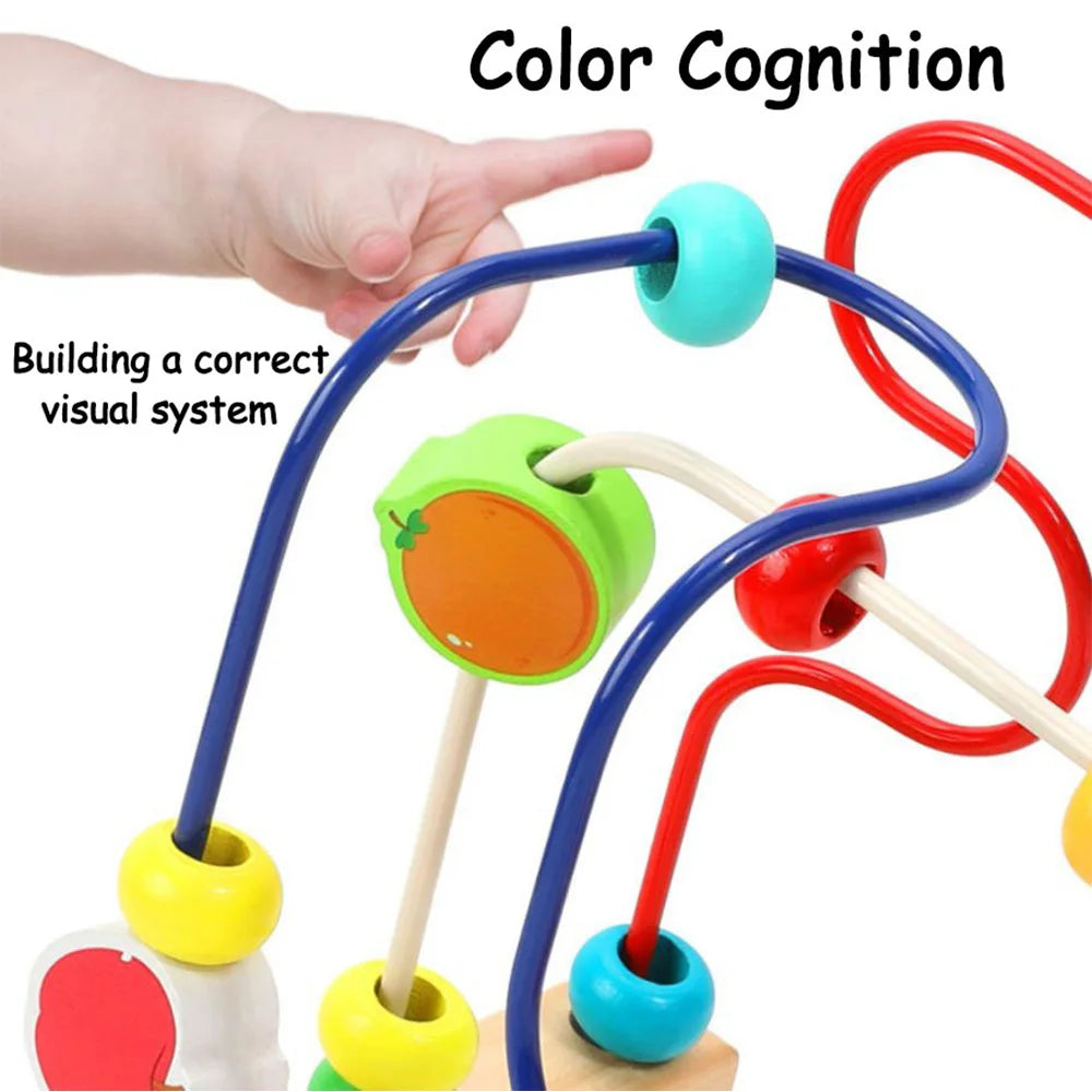 Edutree Children's Puzzle Fruit Round Beads