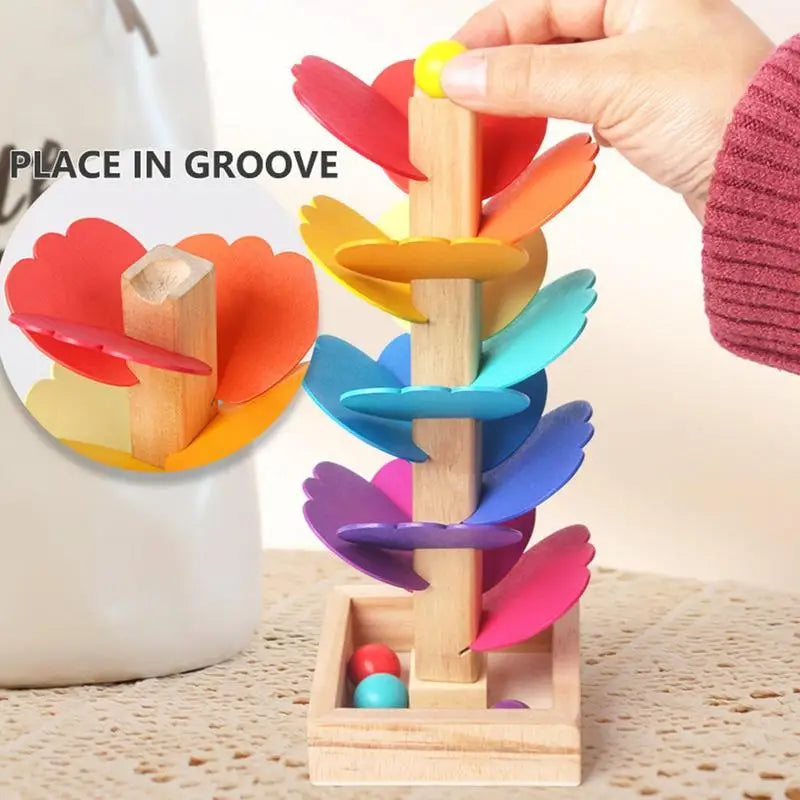 Wooden Rainbow Music Tree