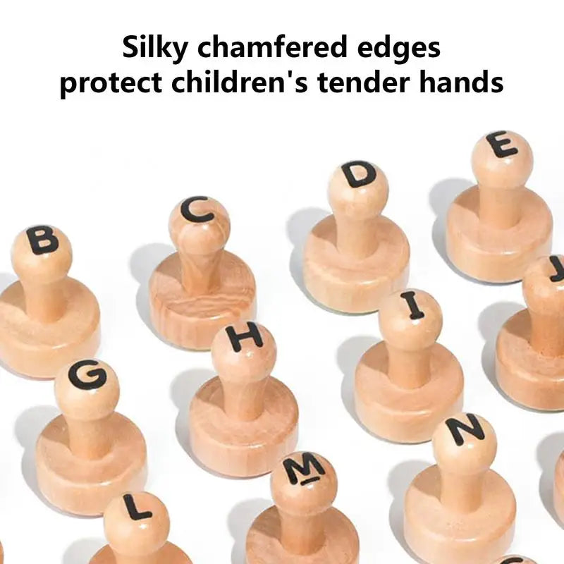 Kids Alphabet Stamps