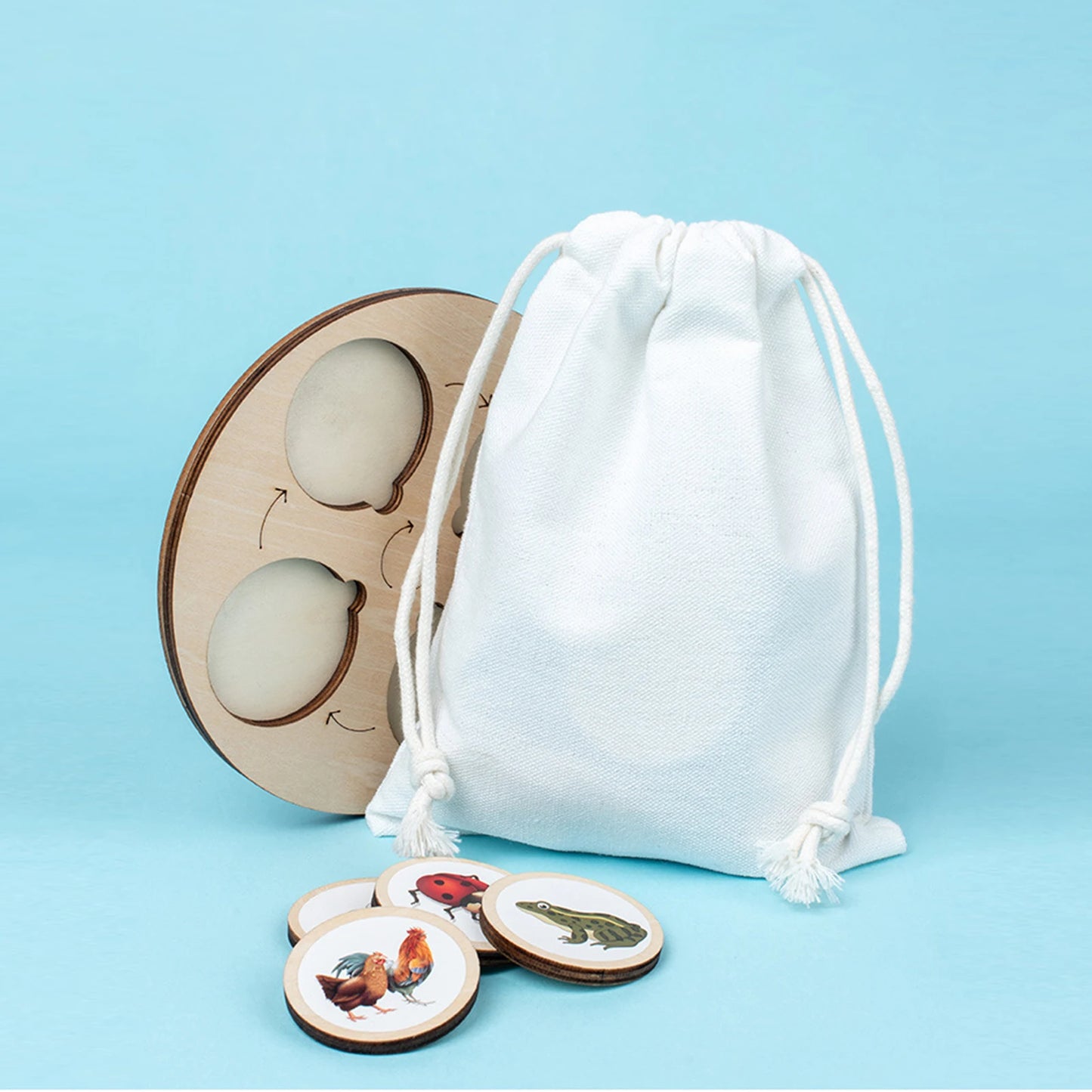 Wooden Life Cycle Puzzle