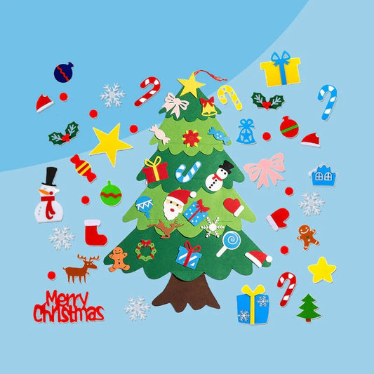 Felt Christmas Tree for Kids - JOYFULBLOCKS