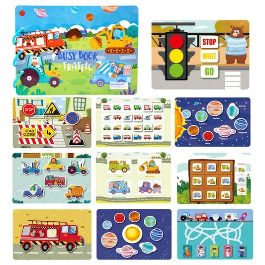 📘 Montessori Baby Busy Book - JOYFULBLOCKS