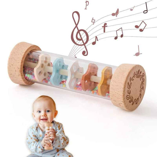 🎵 Montessori Baby Rain Stick - JOYFULBLOCKS