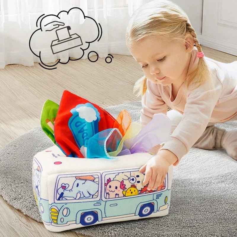 🧻 Montessori Magic Tissue Box - JOYFULBLOCKS