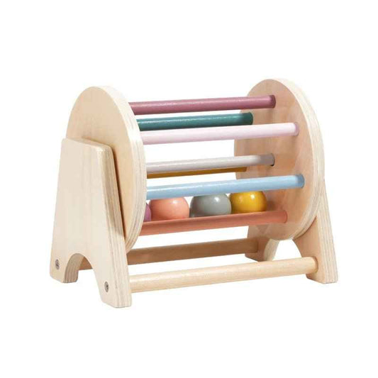 🥁 Montessori Wooden Coin Ball Drum - JOYFULBLOCKS