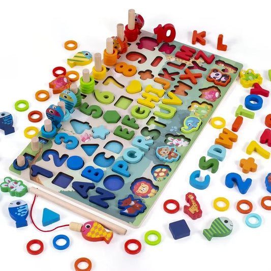 Montessori Wooden Puzzle - JOYFULBLOCKS