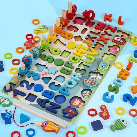 Montessori Wooden Puzzle - JOYFULBLOCKS