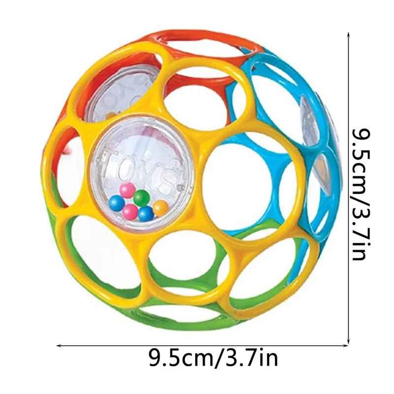 🔔 Soft Baby Grasping Rattle Ball - JOYFULBLOCKS
