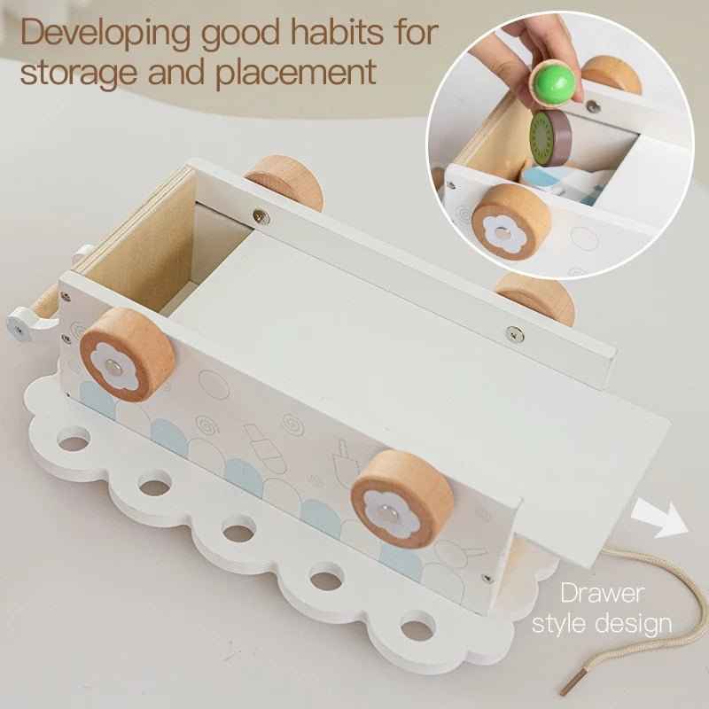 🍦 Wooden Ice Cream Shop Toy - JOYFULBLOCKS