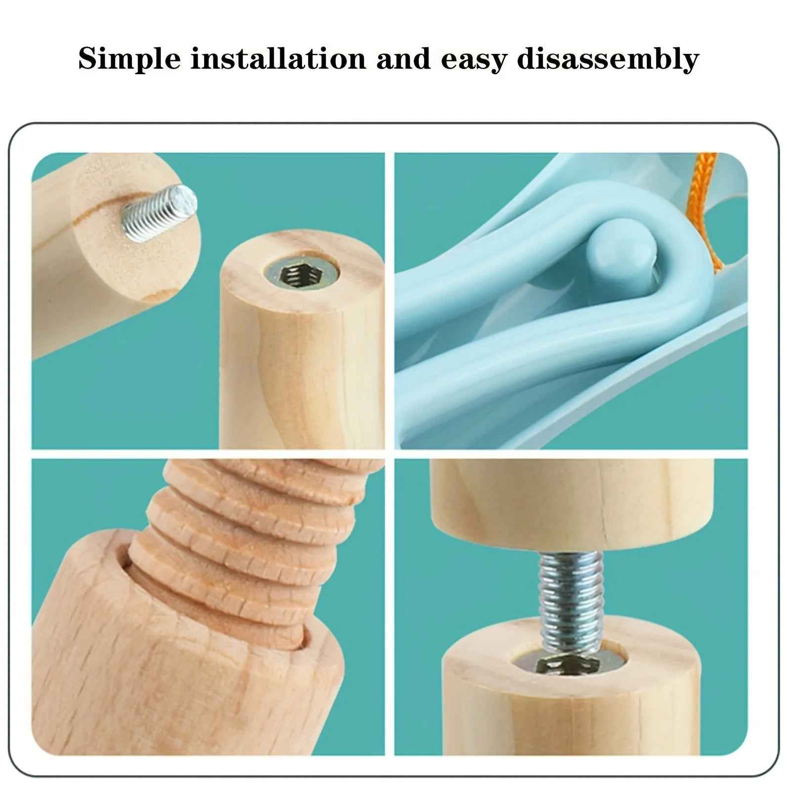 🧹 Wooden Kids Cleaning Set - JOYFULBLOCKS