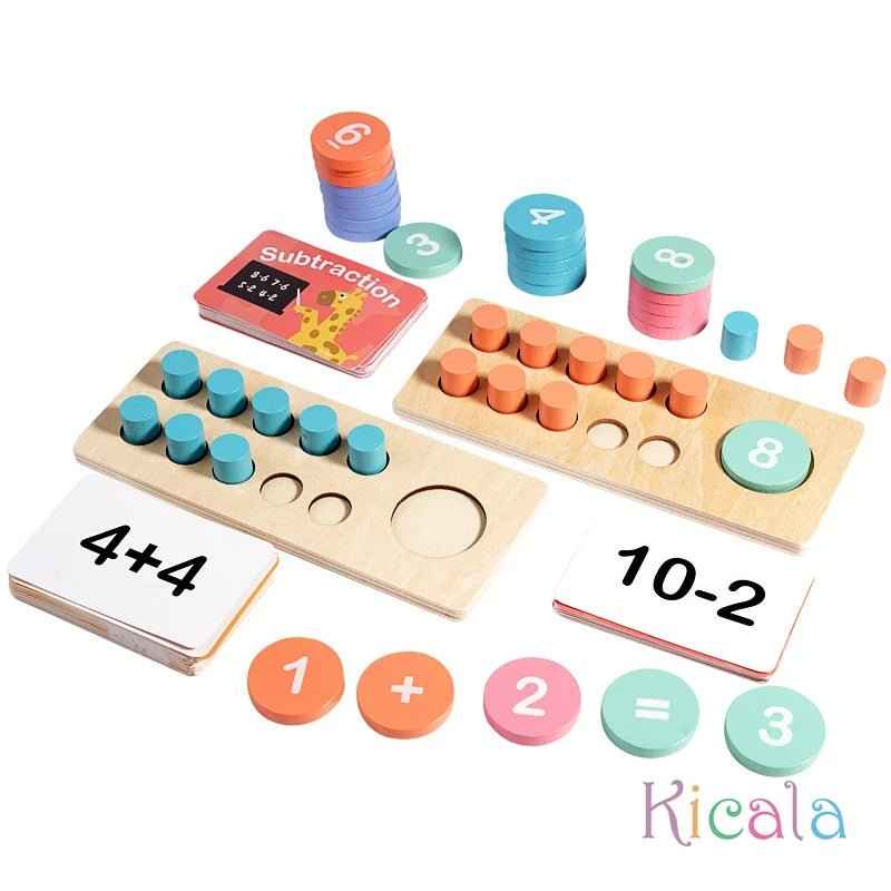 🧮 Wooden Math Decomposition Toy - JOYFULBLOCKS