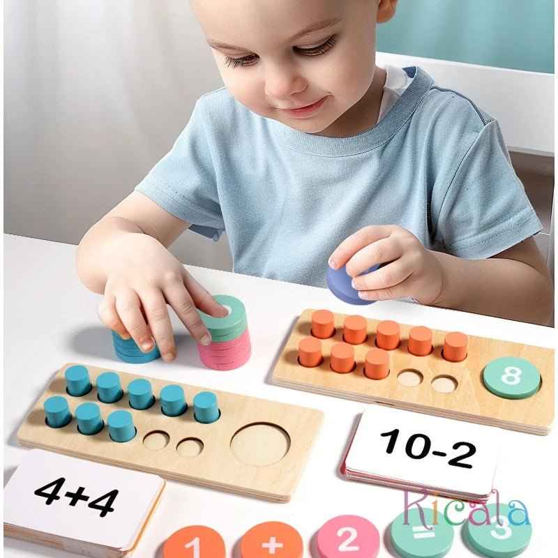 🧮 Wooden Math Decomposition Toy - JOYFULBLOCKS